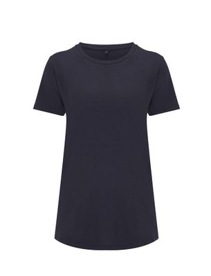 Dames shirt Ecovero Marine blauw