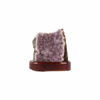 Ruwe Edelsteen Amethist op Voet (Model 11)