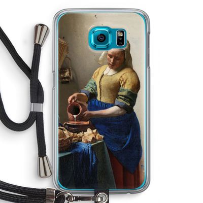 The Milkmaid: Samsung Galaxy S6 Transparant Hoesje met koord