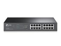 TP-Link TL-SG1016PE Managed L2 Gigabit Ethernet (10/100/1000) Power over Ethernet (PoE) 1U Zwart