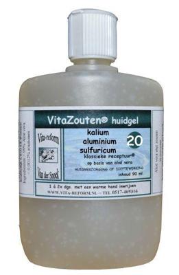 Vitazouten Kalium aluminium sulfuricum huidgel nr. 20