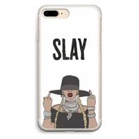Slay All Day: iPhone 7 Plus Transparant Hoesje