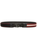 Bally ceinture Tobyn à rayures - Noir Bally ceinture Tobyn à rayures - Noir