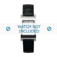 Horlogeband Tommy Hilfiger TH-23-1-25-0644 / TH679300856 / 1780665 Leder Zwart 16mm