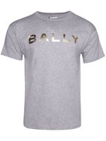 Bally t-shirt chiné à logo imprimé - Gris - thumbnail