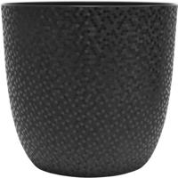 Eda opal chape Ø 29,5 cm - volume 14,8 l - zwart
