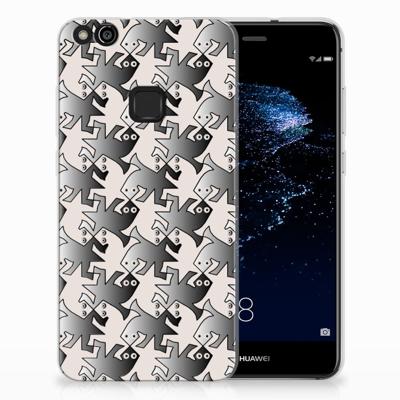 Huawei P10 Lite | TPU Hoesje | Salamander Grey