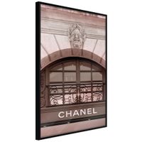 Ingelijste Poster -Chanel Zwarte lijst