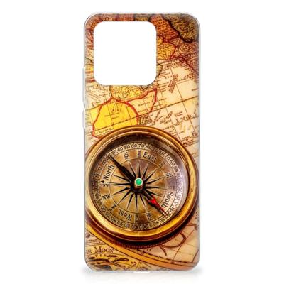 Xiaomi Redmi 10C | Silliconen Back Cover | Kompas