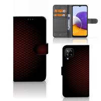 Samsung Galaxy A22 4G | M22 | Telefoon Hoesje | Geruit Rood