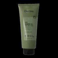 Derma Man douchegel body, face & hair 350 Milliliter