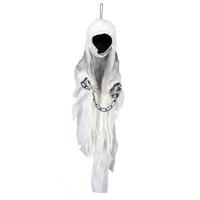Horror decoratie spook/geest zonder gezicht pop - 100 cm - Halloween Horror decoratie spook/geest zonder gezicht pop - 100 cm - Halloween