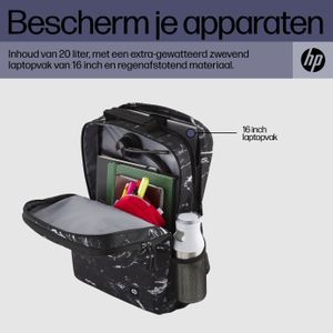 HP Campus XL Laptoprugzak Geschikt voor max. (laptop): 40,9 cm (16,1) Stone