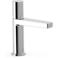 Wastafelkraan Tres Project | Opbouw | Mengkraan | Standaard model | 1-knop | Rond | Chroom