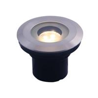 Agate LED Grondspot - 2.6 Watt - 195 Lumen - 12V - 3000K warm wit - IP67 Waterdicht - RVS