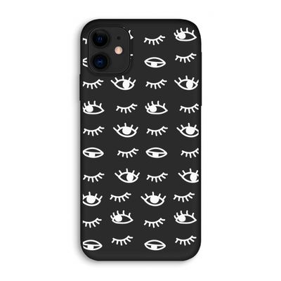 Eye pattern #3: iPhone 11 Biologisch afbreekbaar hoesje
