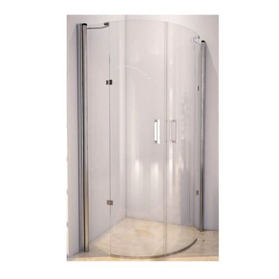 Douchecabine Sanilux Rinna kwartrond met 2 deuren 90x90cm