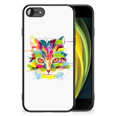 iPhone SE 2022 | SE 2020 | 7/8 Hoesje Cat Color