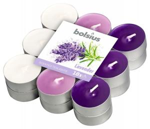 Bolsius Geurtheelicht multi colour brick 18 lavendel