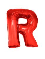 Folieballon Rood Letter 'R' Groot