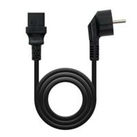 Voedingskabel NANOCABLE 10.22.01 CEE7 C13 Zwart - Maat: 10 m