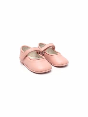 Andrea Montelpare ballerines à attache scratch - Rose