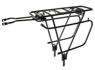 M-Wave traveller bagagedrager universeel aluminium mat zwart