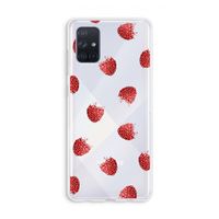 Framboosjes: Galaxy A71 Transparant Hoesje