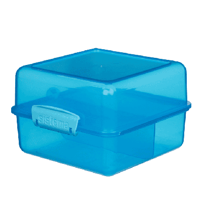 Sistema Lunch - Lunch Cube - 1.400 ml Blauw