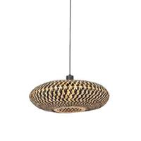 QAZQA Oosterse hanglamp zwart bamboe 50 cm - Ostrava - thumbnail