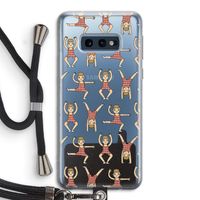Gymboys: Samsung Galaxy S10e Transparant Hoesje met koord