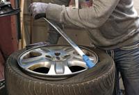 Condor bandenlichter/montagelepel "8263" lever w.plastic 535mm