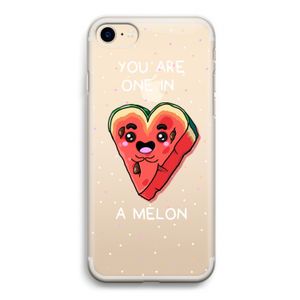 One In A Melon: iPhone 7 Transparant Hoesje