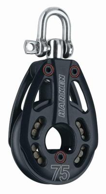 Harken 75mm Black Magic 1-schijfsblok Wartel Ll Default