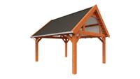 Trendhout Zadeldak Select Landelijk 550x500 cm Douglashout blank- - - Trendhout