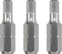 Schroefbit 25mm Hex 6mm 3St - Kwb