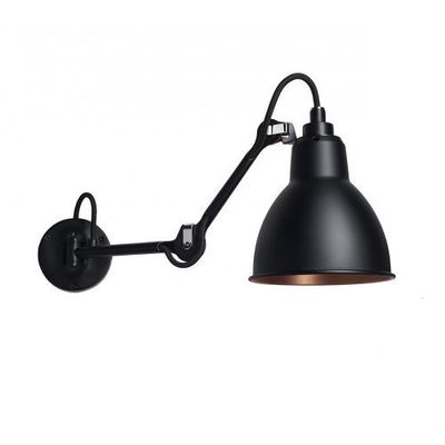 DCW Editions Lampe Gras N204 Round Wandlamp - Zwart/koper DCW Editions Lampe Gras N204 Round Wandlamp - Zwart/koper