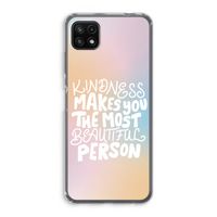 The prettiest: Samsung Galaxy A22 5G Transparant Hoesje