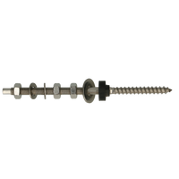 pgb-Europe PGB-FASTENERS | Zonnepaneelbevestiging type 1 M10x250 A2 0ZPBV1A00010002505