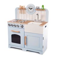 Tidlo houten speelkeuken landelijk,7dlg. Tidlo houten speelkeuken landelijk,7dlg.