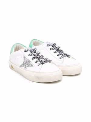 Golden Goose Kids baskets May - Blanc