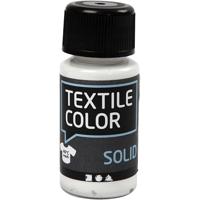 Creativ Company Textielkleur, dekkend, wit, 50 ml/ 1 fles