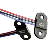 Hamlin Hall-sensor 55100-3H-02-A 3.8 - 24 V/DC Meetbereik: 0 - 18 mm Kabel met open einden