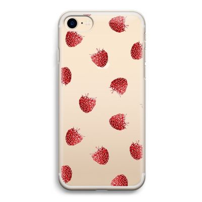 Framboosjes: iPhone 7 Transparant Hoesje