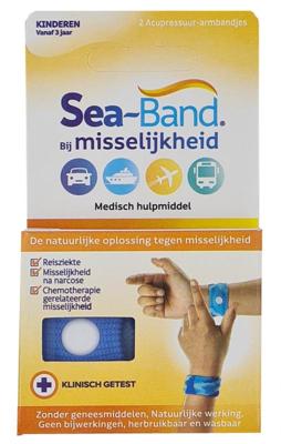 Sea Band Polsband kinderen blauw Sea Band Polsband kinderen blauw