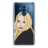 Mary Kate: Huawei Mate 10 Pro Transparant Hoesje