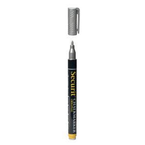 Zilveren krijtstift ronde punt 1-2 mm   -