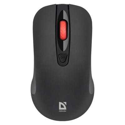 DEFENDER NEXUS MUIS MS-195 RF SILENT ZWART
