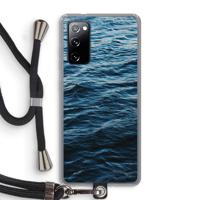 Oceaan: Samsung Galaxy S20 FE / S20 FE 5G Transparant Hoesje met koord