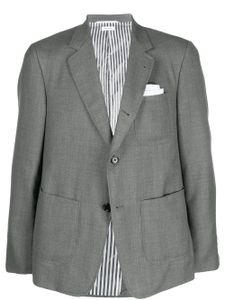 Thom Browne blazer Super 120s en laine - Gris